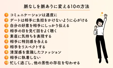 男性の脈なしサイン10パターン