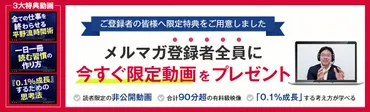 平野友朗の思考・実践メルマガ【毎日0.1%の成長】 – アイ・コミュニケーション(代表平野友朗)