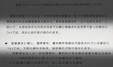 新型コロナ＞別居中の親が子どもに会えない 家裁の審理止まり、面会交流できず：東京新聞デジタル